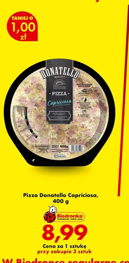 Pizza Donatello Capriciosa