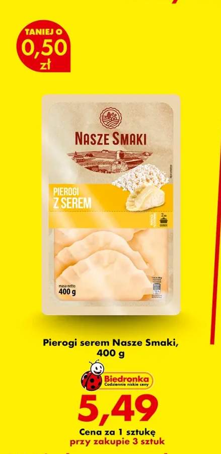 Pierogi serem Nasze Smaki