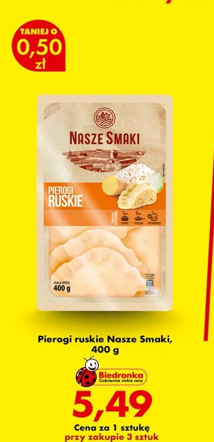 Pierogi ruskie Nasze Smaki