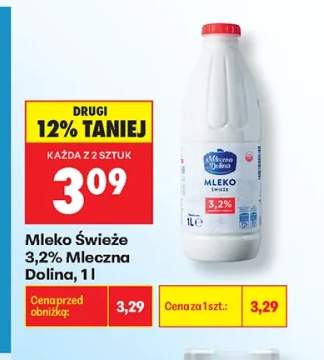 Mleko świeże Mleczna Dolina 3,2%