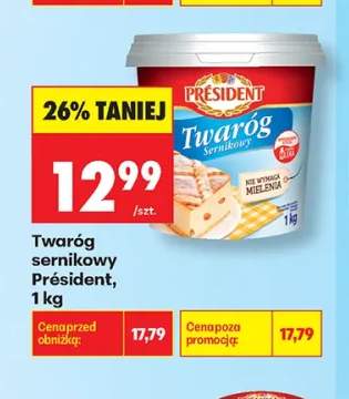 Twaróg sernikowy Président