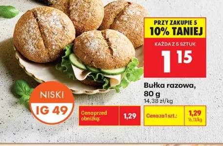 Bułka razowa