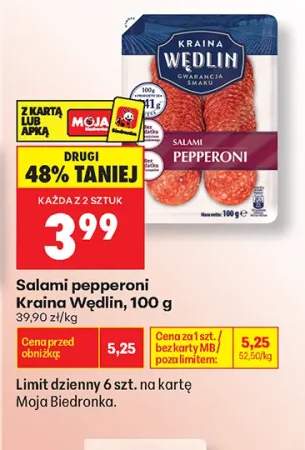 Salami pepperoni Kraina Wędlin