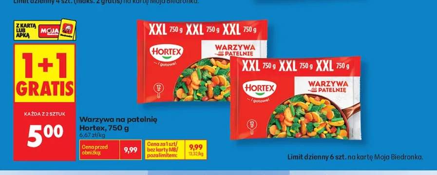 Warzywa na patelnię Hortex