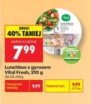 Lunchbox z gyrosem Vital Fresh