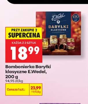 Bombonierka Baryłki klasyczne E.Wedel