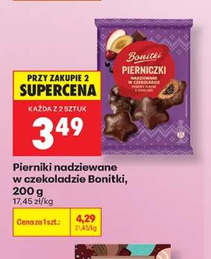 Pierniki nadziewane w czekoladzie Bonitki