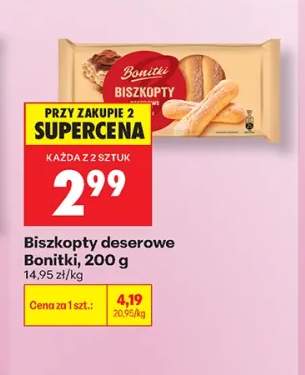 Biszkopty deserowe Bonitki