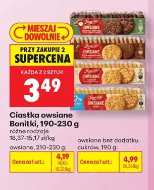 Ciastka owsiane Bonitki +1 wariant