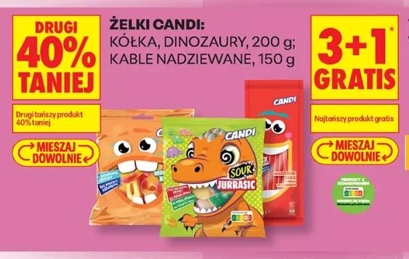 Żelki kółka Candi +2 warianty