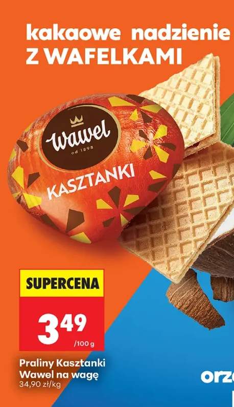 Praliny Kasztanki Wawel na wagę