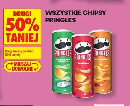 Chipsy Pringles +3 warianty