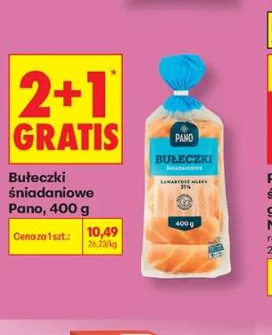 Bułeczki śniadaniowe Pano