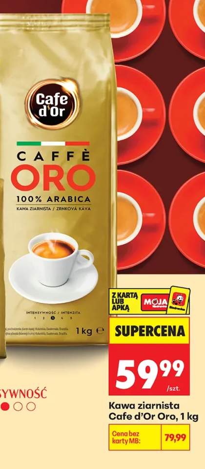 Kawa ziarnista Cafe d'Or Oro