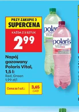Napój gazowany Polaris Vital Red +1 wariant