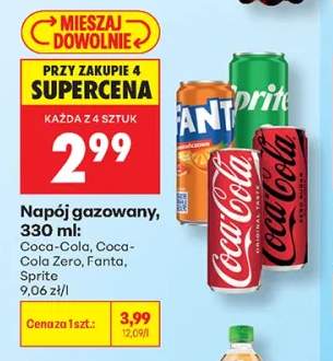 Napój gazowany Coca-Cola +3 warianty