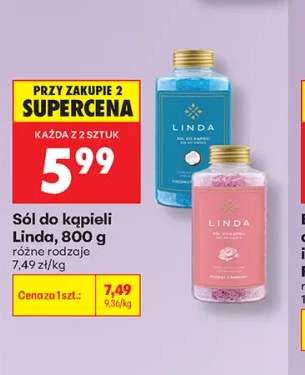 Sól do kąpieli Linda Coconut +1 wariant