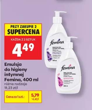 Emulsja do higieny intymnej Femina Protect +1 wariant