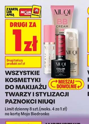 Kosmetyki do makijażu twarzy i stylizacji paznokci Niuqi