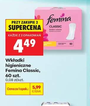 Wkładki higieniczne Femina Classic