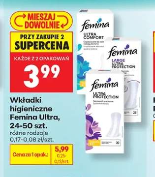 Wkładki higieniczne Femina Ultra