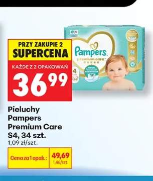Pieluchy Pampers Premium Care S4
