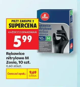 Rękawice nitrylowe M Zosia