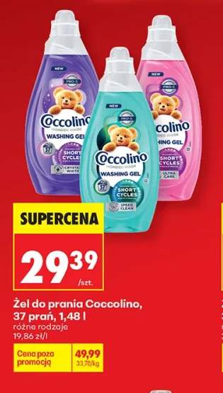 Żel do prania Coccolino 37 prań