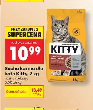 Sucha karma dla kota Kitty