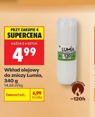 Wkład olejowy do zniczy Lumia
