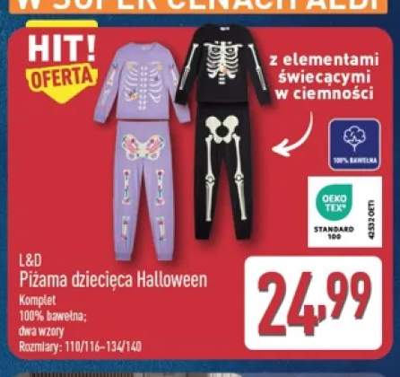 piżama dziecięca