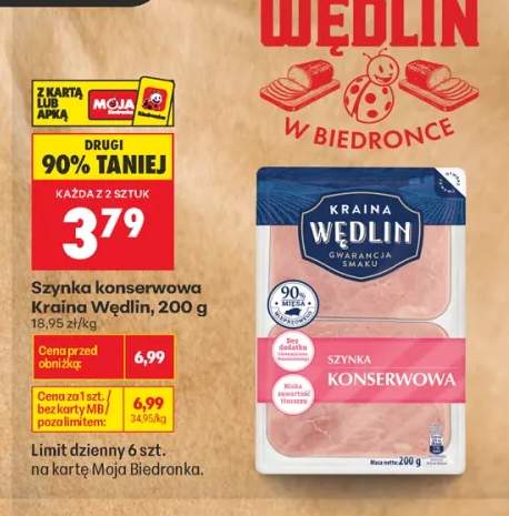 Szynka konserwowa Kraina Wędlin