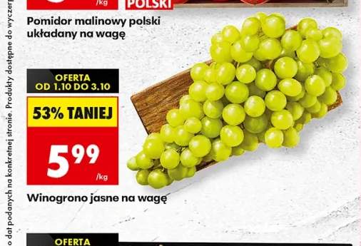 Winogrona jasne
