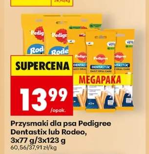 Przysmaki dla psa Pedigree Dentastix 3-pak +1 wariant