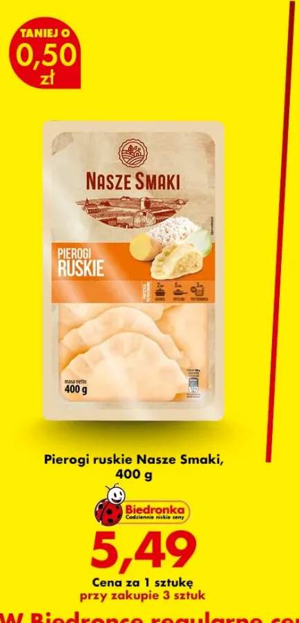 Pierogi ruskie Nasze Smaki