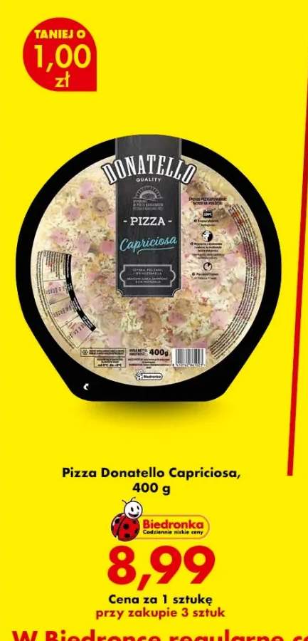 Pizza Donatello Capriciosa