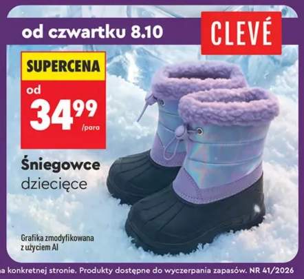Śniegowce dziecięce Clevé