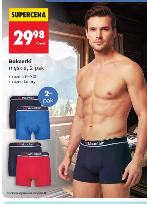 Bokserki męskie 2-pak HiMountain
