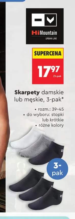 Skarpety męskie 3-pak HiMountain +1 wariant