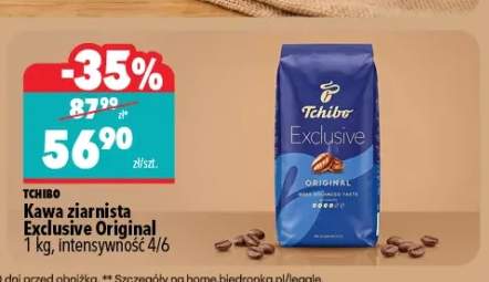 Kawa ziarnista Exclusive Original Tchibo