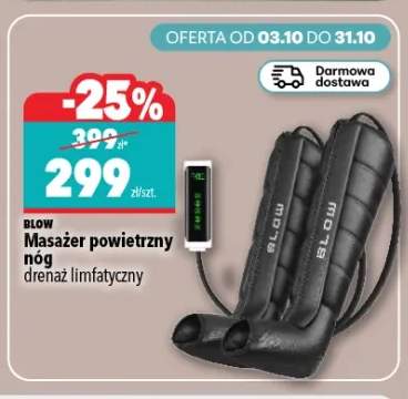 Masażer powietrzny nóg drenaż limfatyczny Blow