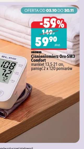 Ciśnieniomierz Oro-SM3 Comfort Oromed