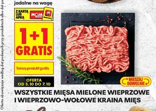 Mięsa mielone wieprzowe i wieprzowo-wołowe Kraina Mięs
