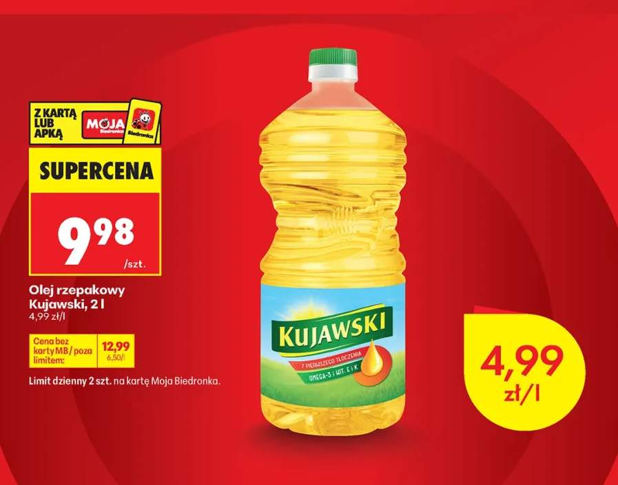 Olej rzepakowy Kujawski