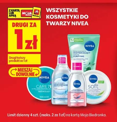 Kosmetyki do twarzy Nivea