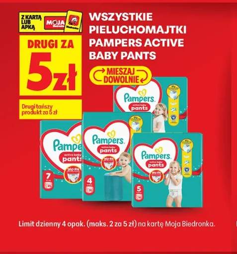 Pieluchomajtki Pampers Active Baby Pants