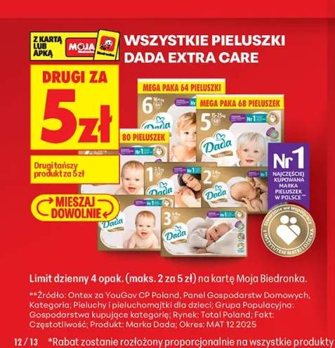 Pieluszki Dada Extra Care