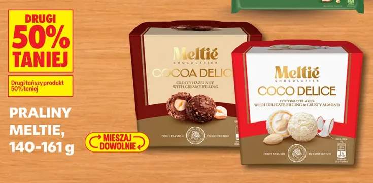 Praliny Meltié Cocoa Delice +1 wariant