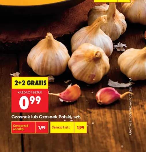 Czosnek +1 wariant