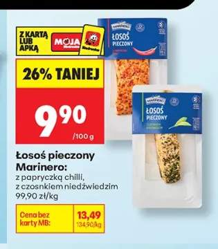 Łosoś pieczony z papryczką chilli Marinero +1 wariant